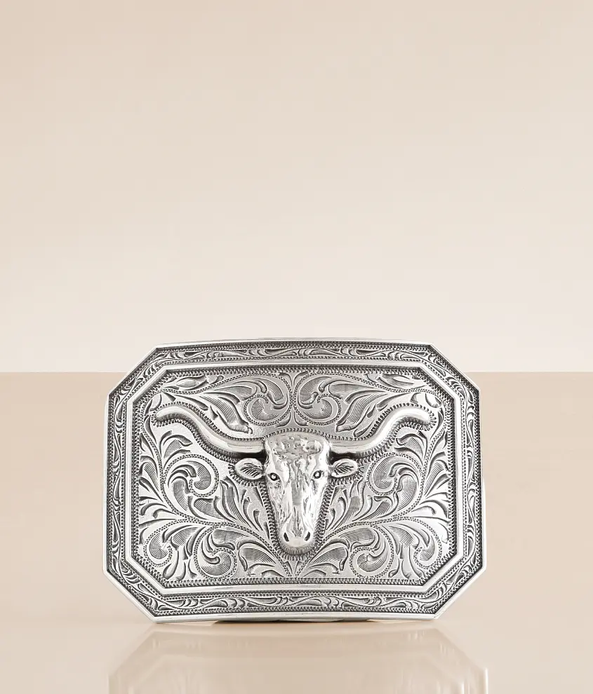 Ariat longhorn belt buckle