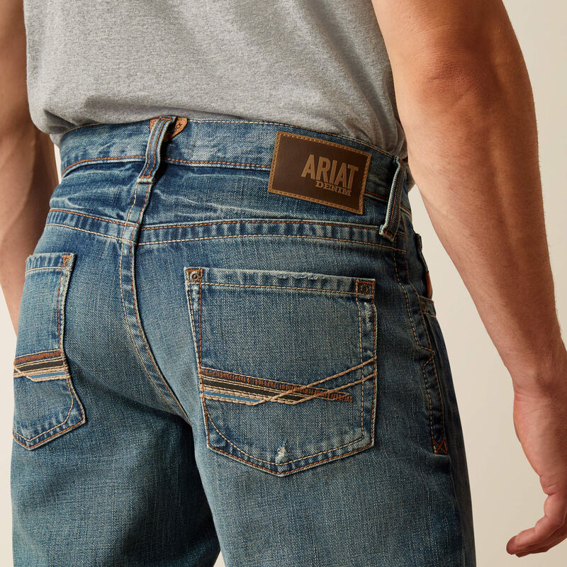 Ariat M4 low rise Scoundrel boot cut jean