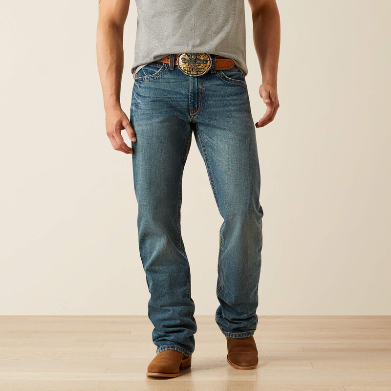 Ariat M4 low rise Scoundrel boot cut jean