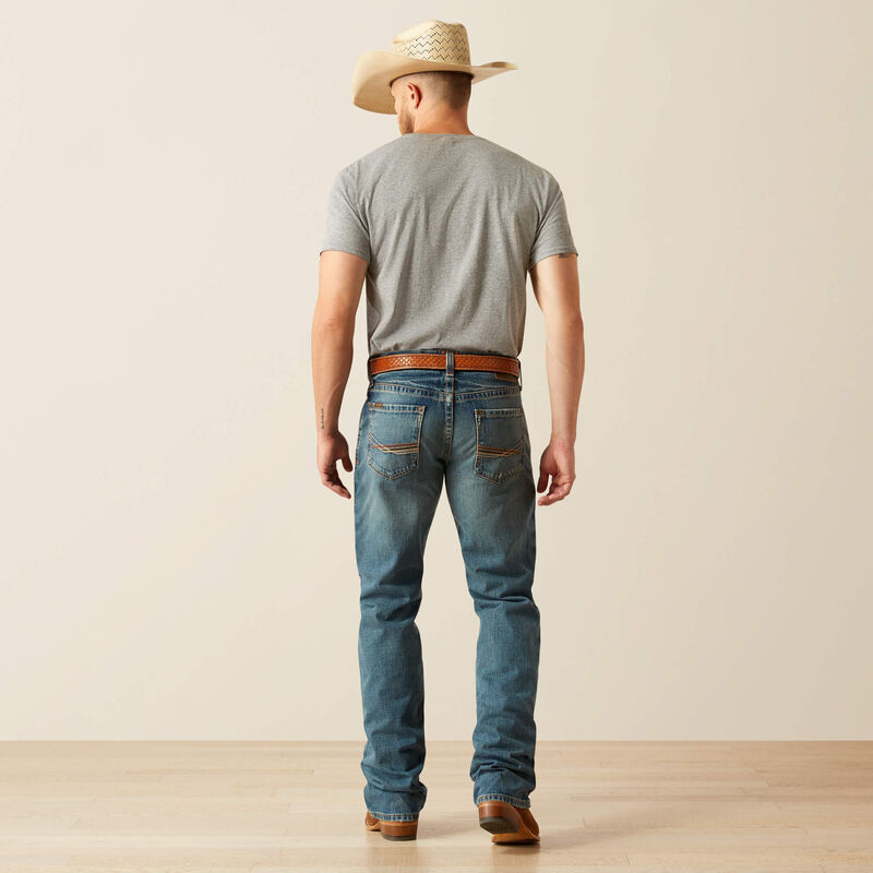 Ariat M4 low rise Scoundrel boot cut jean