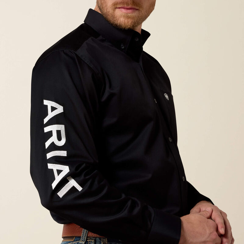 Ariat team logo twill classic fit shirt