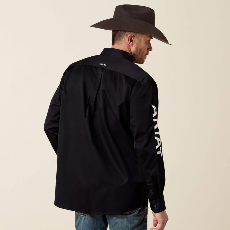 Ariat team logo twill classic fit shirt