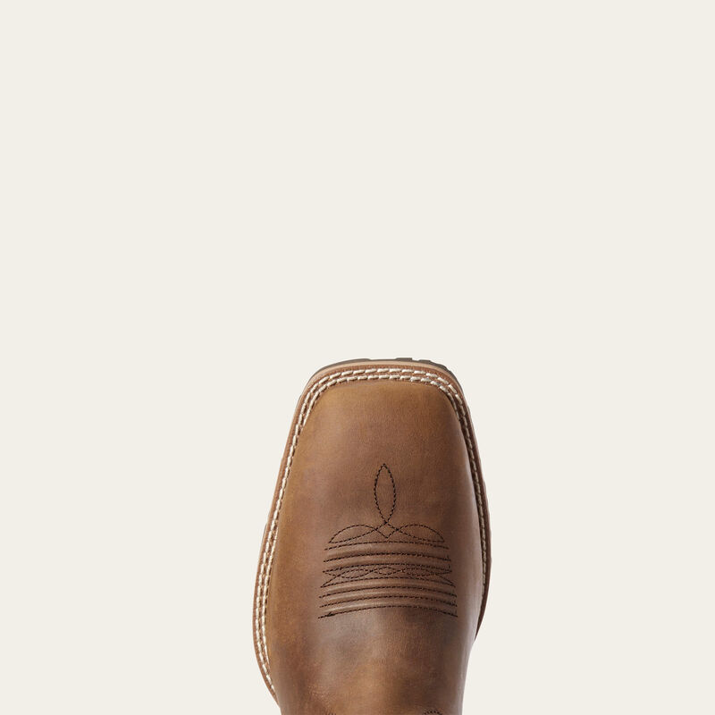 Ariat Hybrid VentTEK Western Boot - Distressed Tan