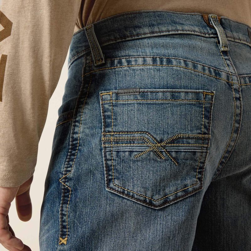 Ariat M4 men's Low Rise Stretch Stockton Stackable Straight Leg