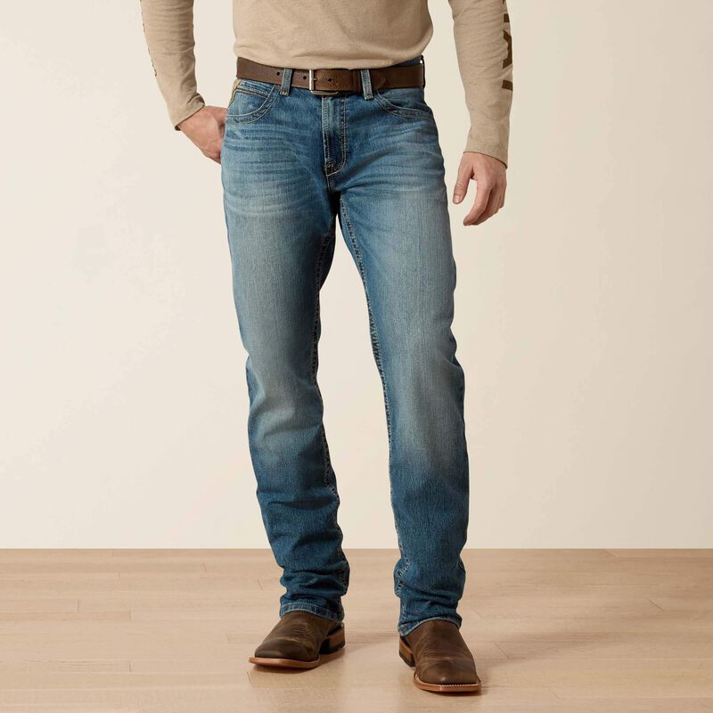 Ariat M4 men's Low Rise Stretch Stockton Stackable Straight Leg