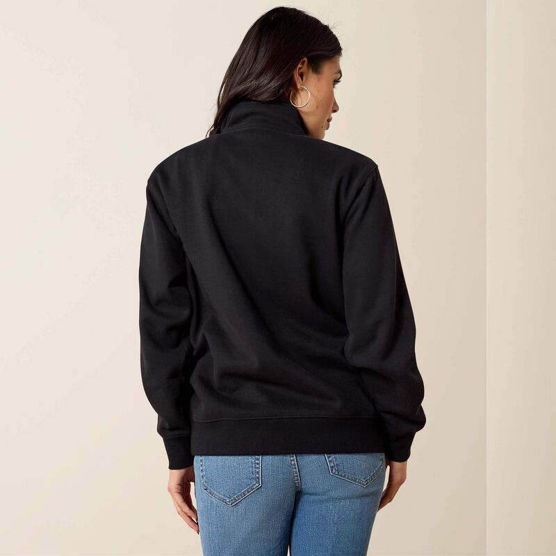 Ariat Logo 1/2 Zip Sweatshirt