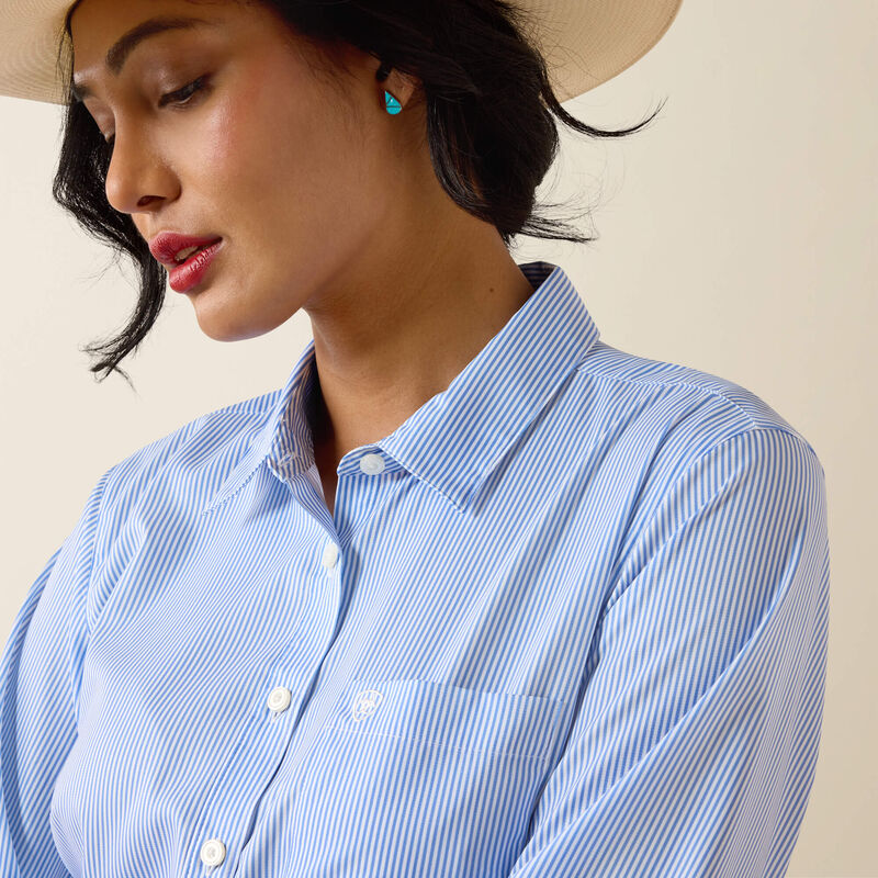 Ariat Kirby Pro Shirt - Ultramarine Stripe
