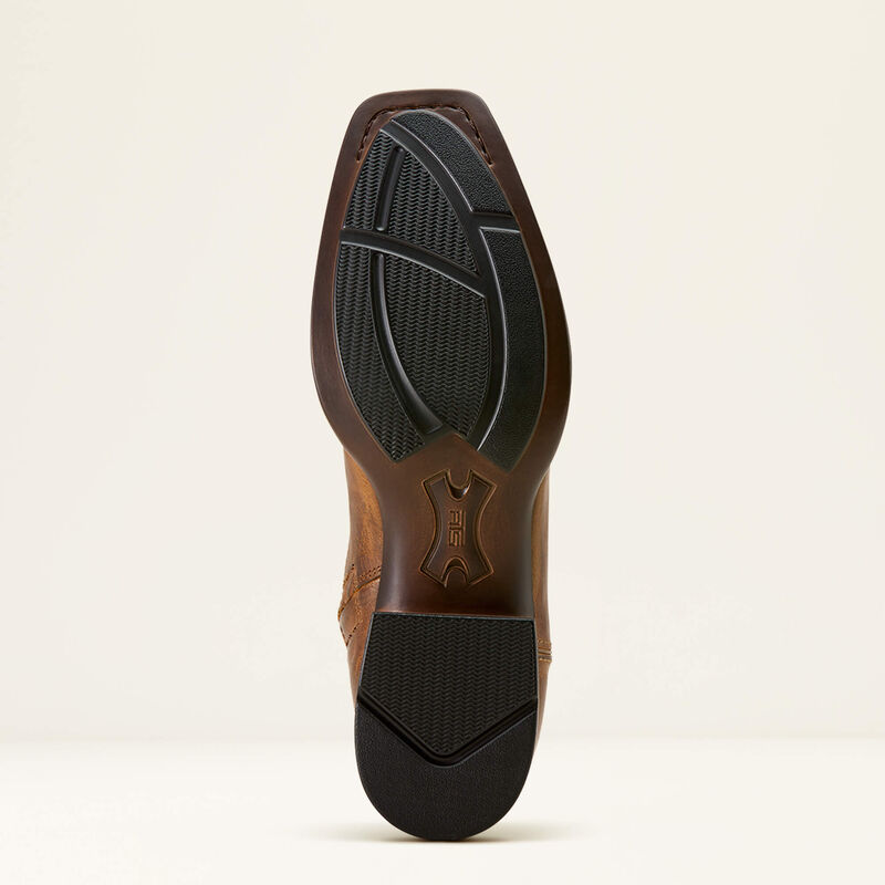 Ariat Bodie Square Toe Western Boot - Honey Tan