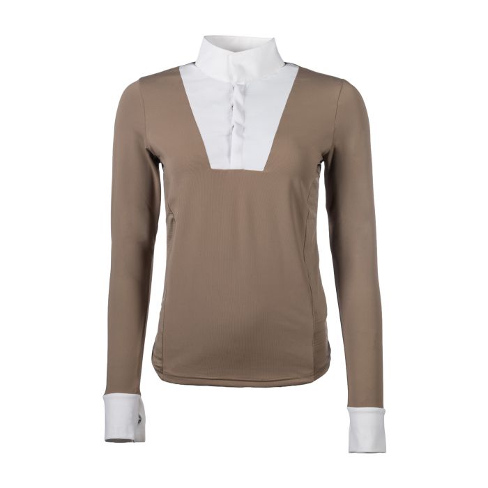 Chemise de concours à manches longues HKM Virginia