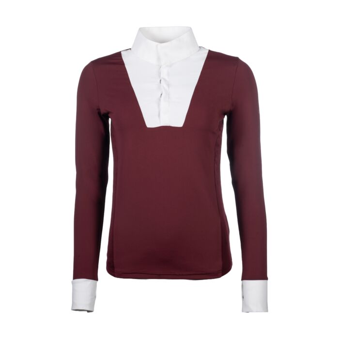 Chemise de concours à manches longues HKM Virginia