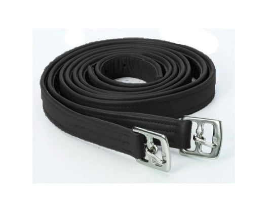 Henri de Rivel Black Stirrup leathers