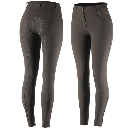 Culotte d'équitation fond intégral en silicone Horze Sienna - Taille 30