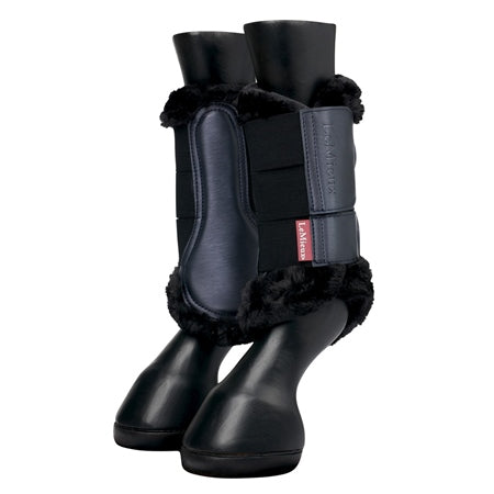 Bottes de brossage en maille à bords polaires LeMieux