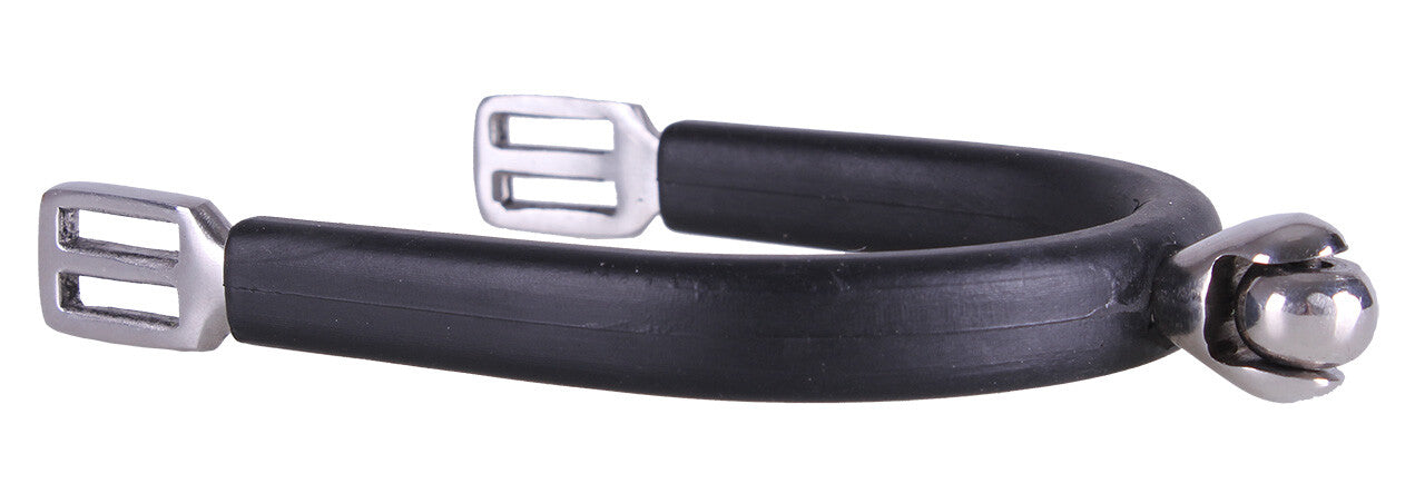 QHP spurs with roller with rubber SS