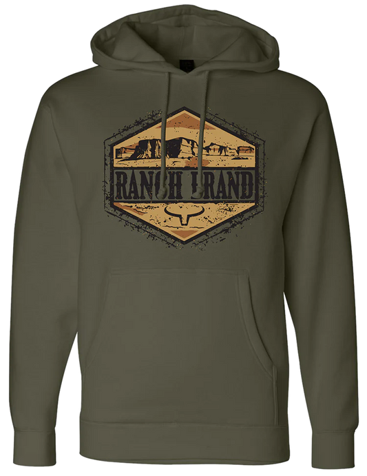 Ranch Brand Desert unisex hoodie