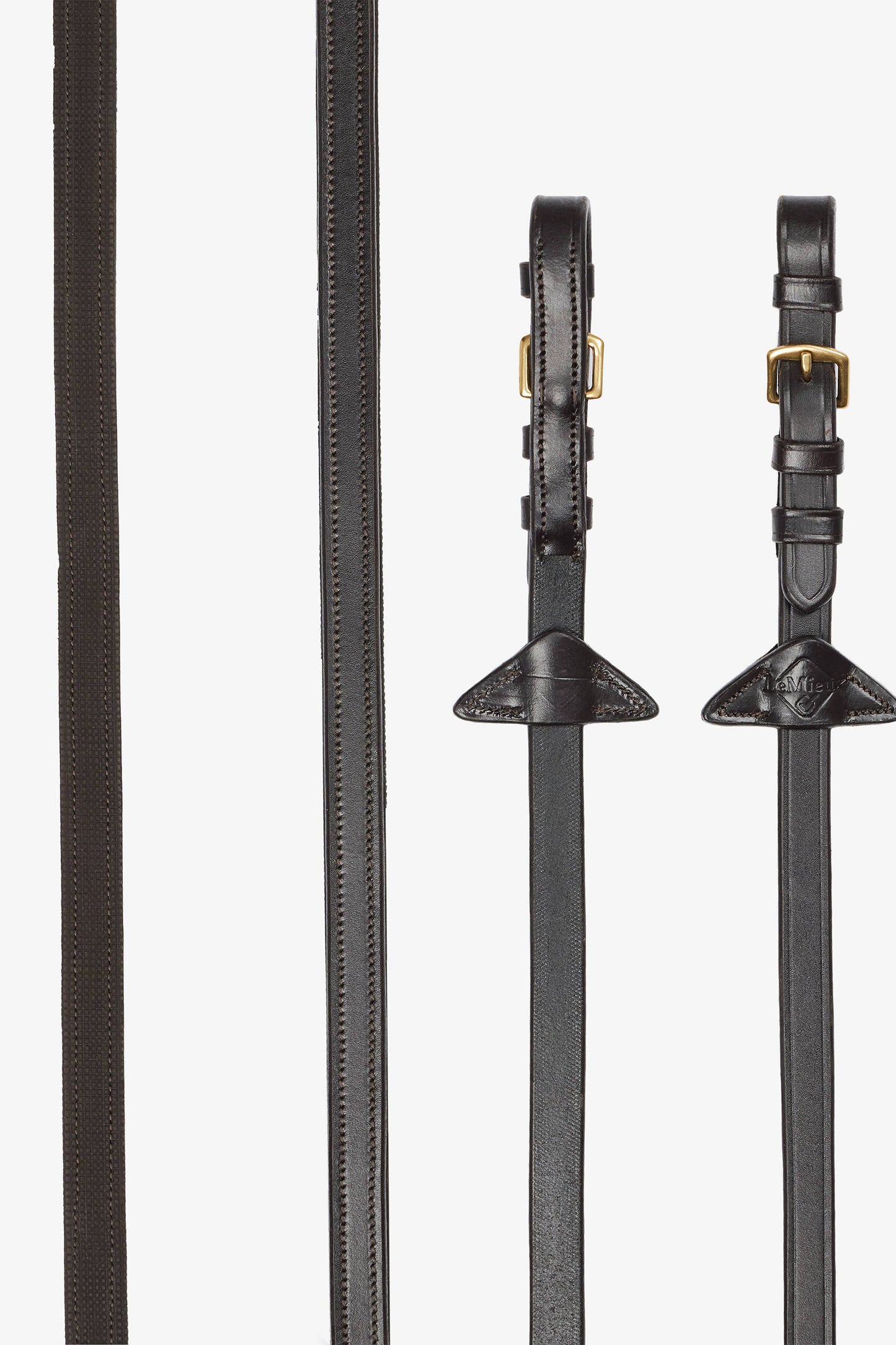 LeMieux rubber half lined reins