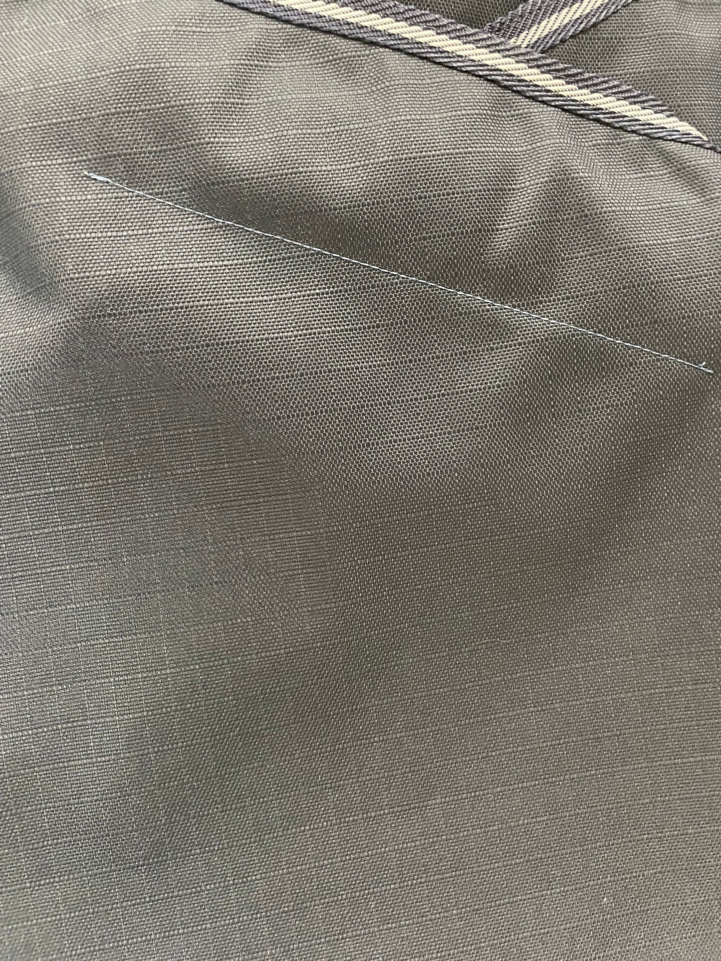 Umber tack rainsheet with detachable neck