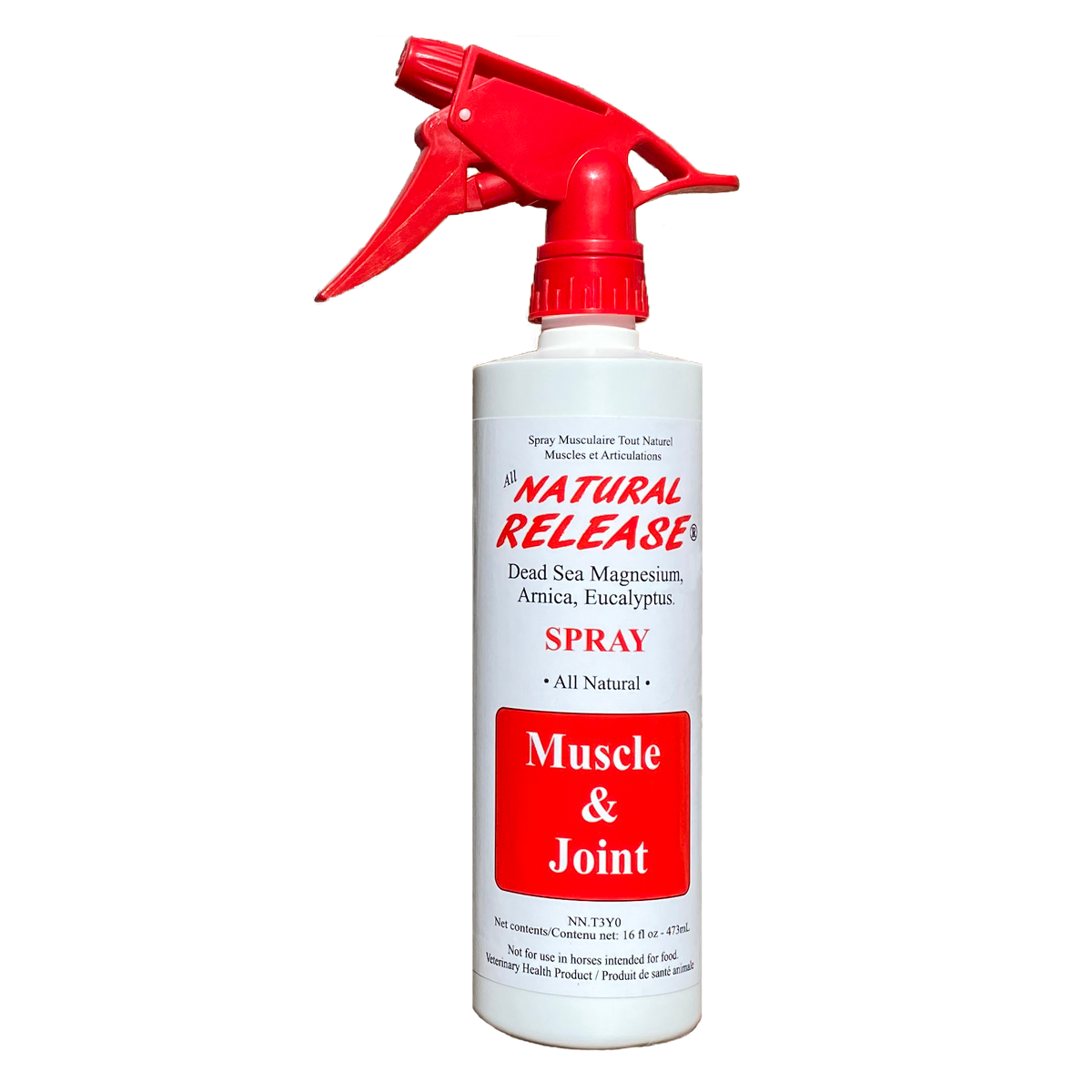 Spray entièrement naturel pour les muscles et les articulations