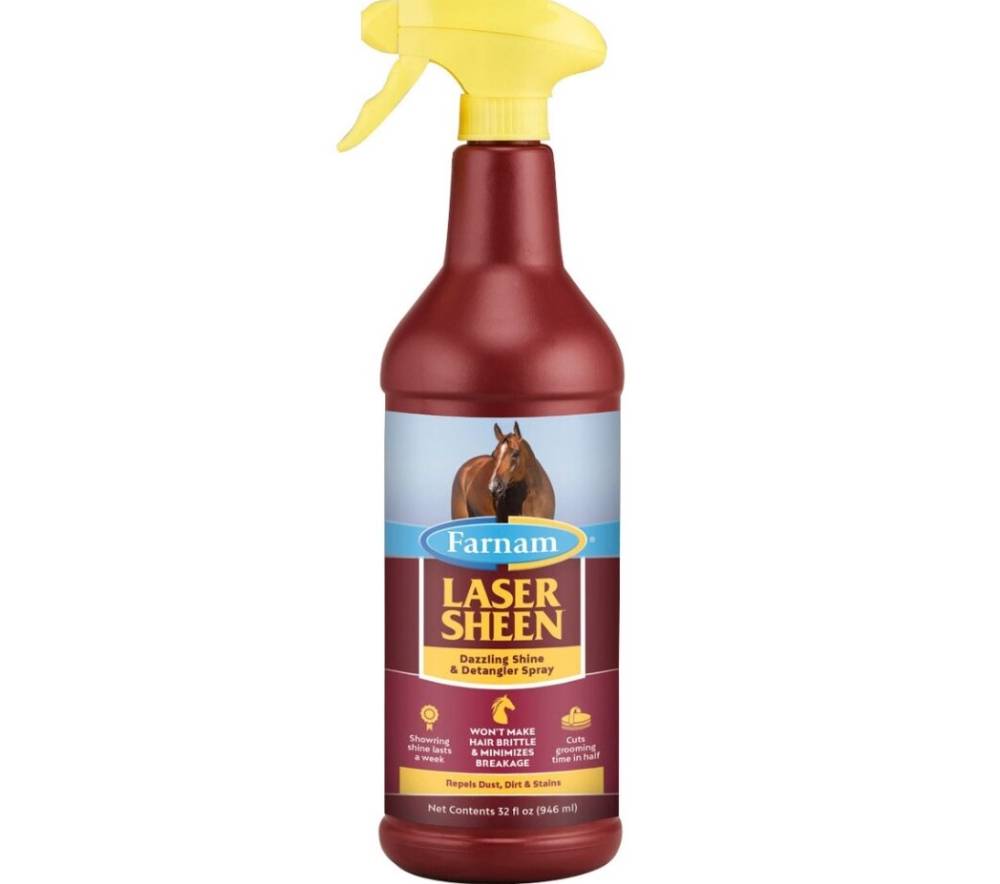 Farnam Laser Sheen Dazzling shine and detangler spray