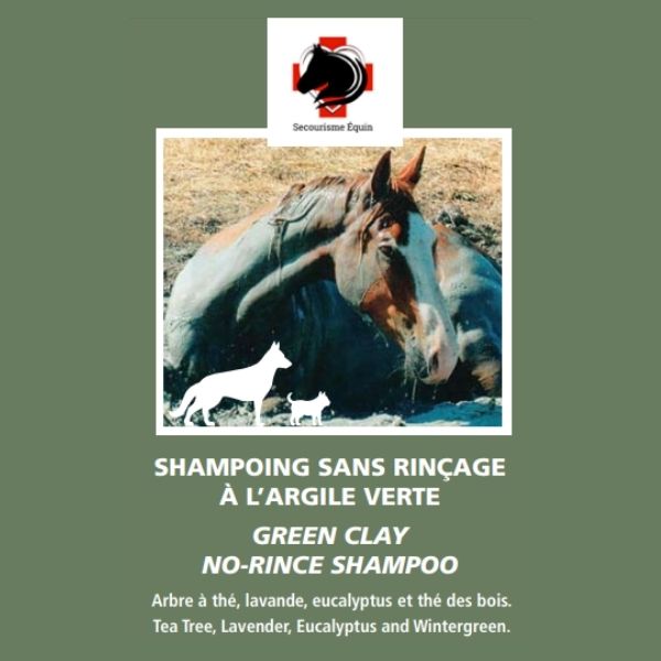 Argile-Clay green clay no-rince shampoo