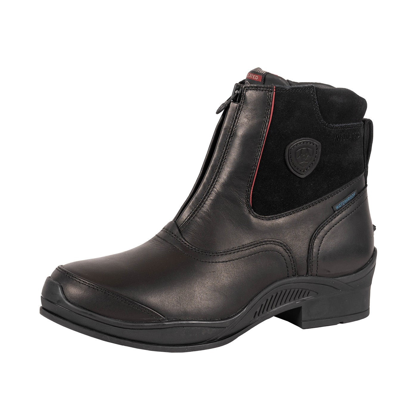 Bottes de paddock d'hiver isolées à fermeture éclair Ariat Extreme H2O Zip