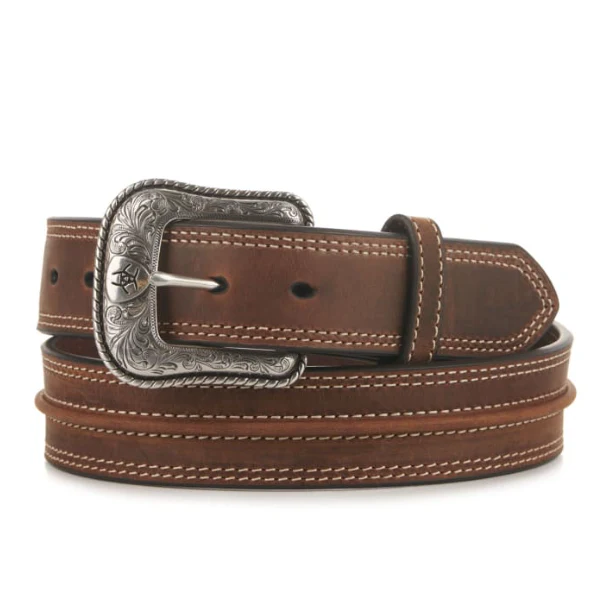 Ariat men's center bump belt