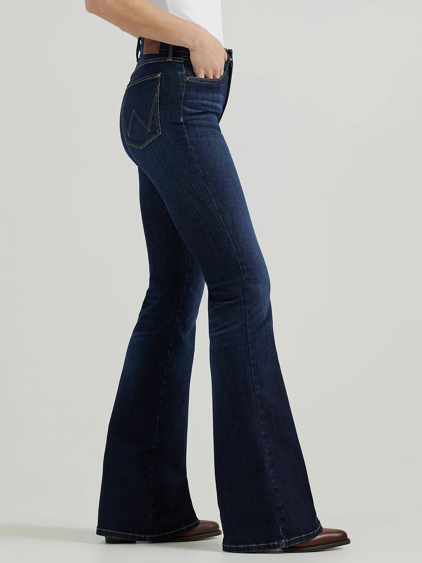 Wrangler Bespoke High Rise Flare Jeans - Madilyn
