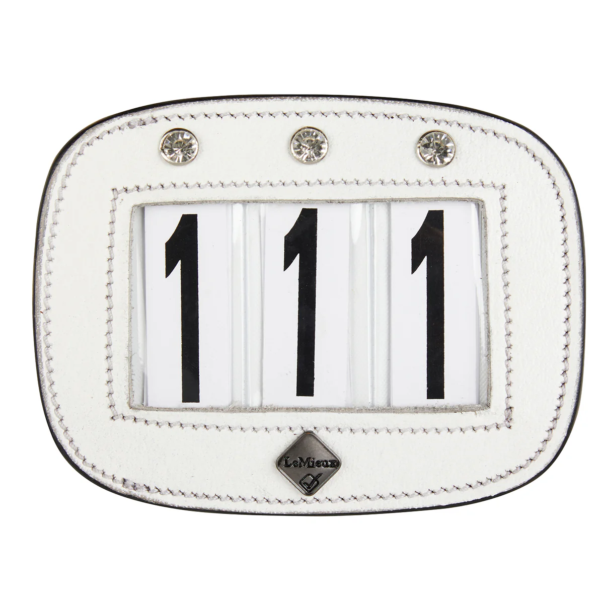 LeMieux saddle numer holder