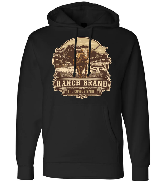 Ranch Brand Cattle 3 unisex hoodie