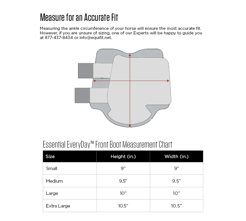 Equifit Everyday essential front boots with SheepsWool