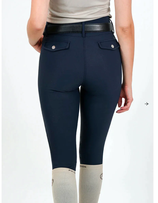 Pantalon d'équitation genouillère PS of Sweden Charlie - Marine