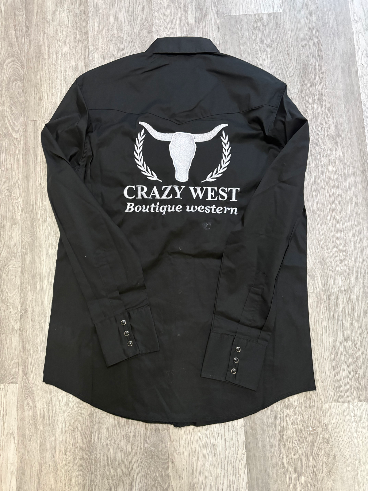 Wrangler Crazy West classic fit shirt - Black