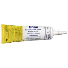 Inhibit chlorhexidine acetate ointment