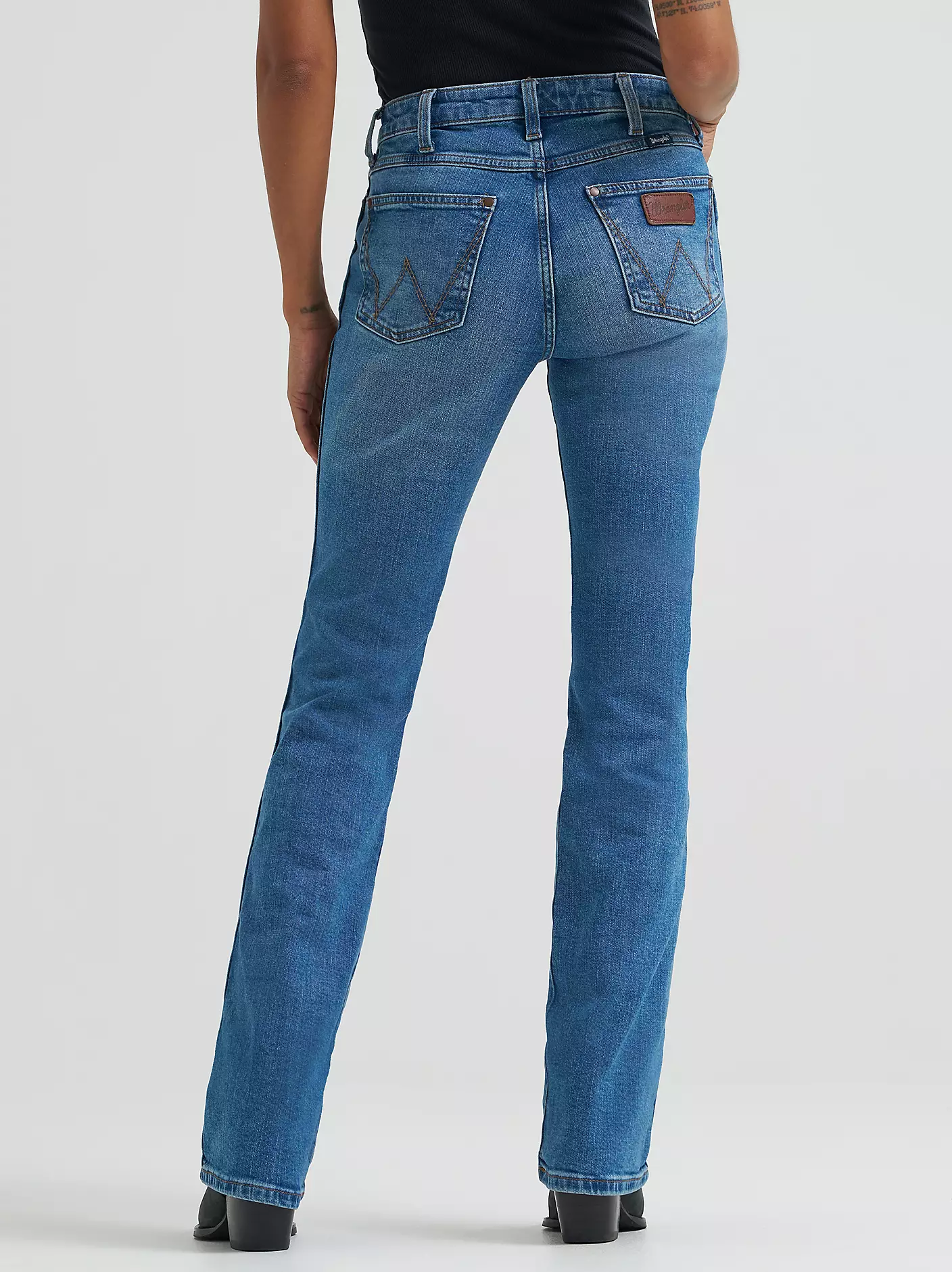 Wrangler Women's Retro Bailey High Rise Bootcut Jean - Ember