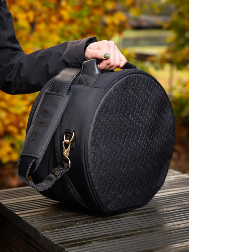 LeMieux Luxe hat box/helmet bag