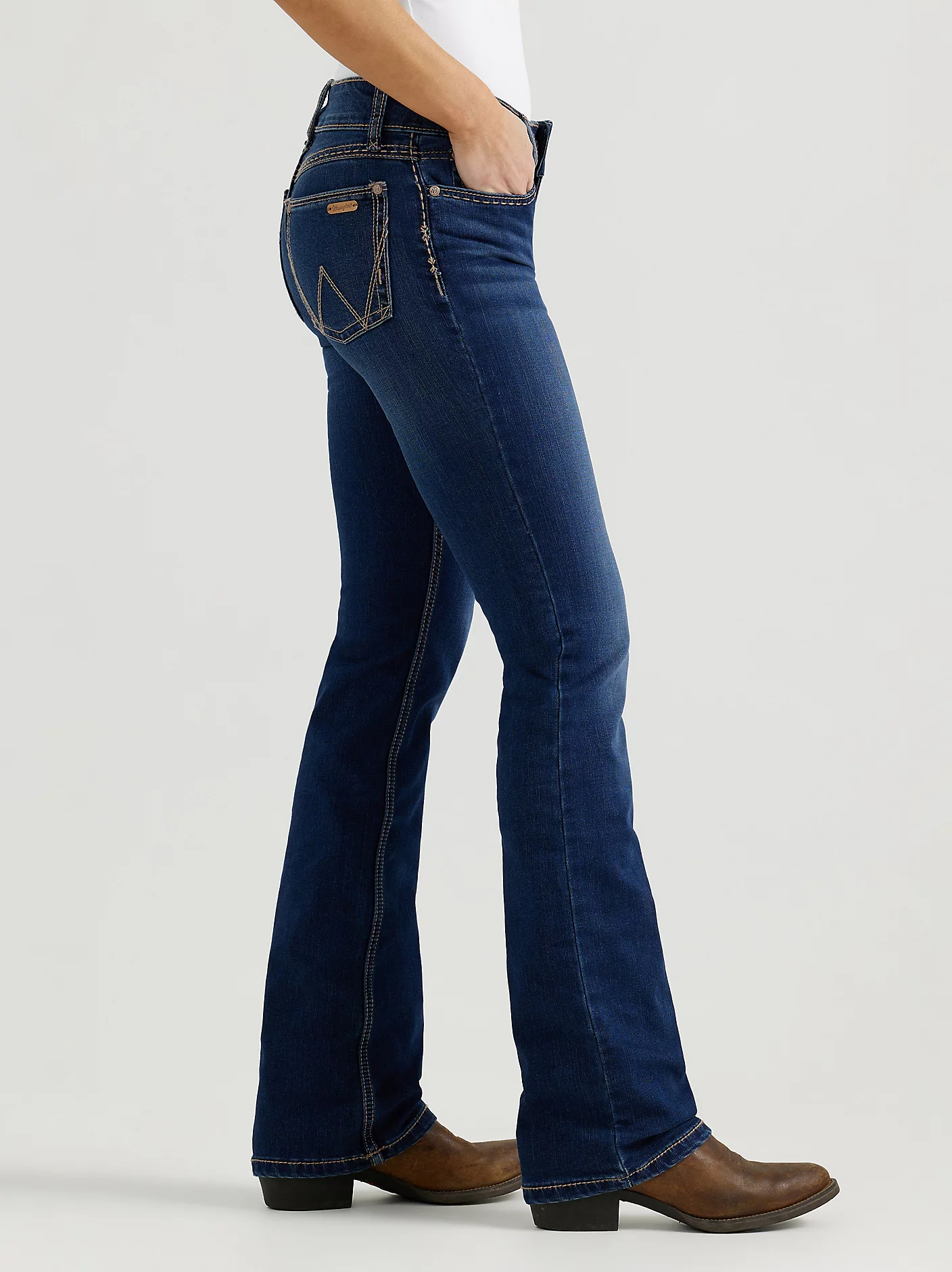 Wrangler Retro Mae Mid Rise Bootcut Jean