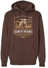 Ranch Brand Longhorn 3 hoodie