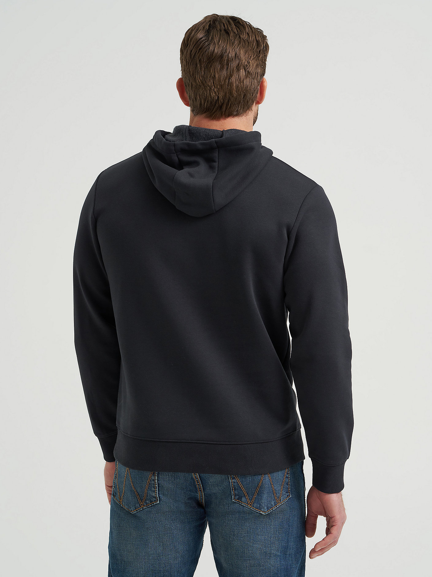 Wrangler Men's Rope Logo Hoodie - Jet Black