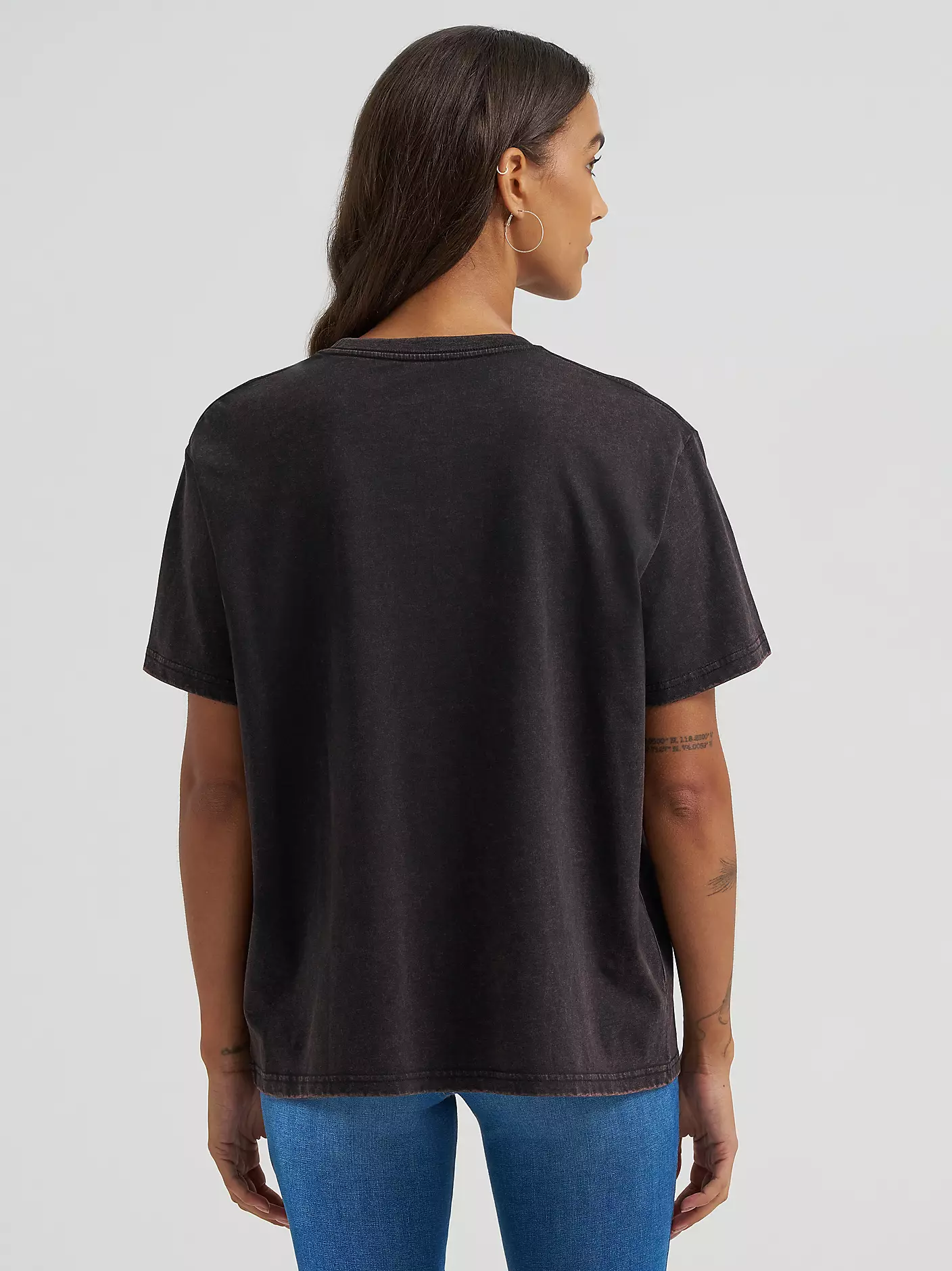 Wrangler Long Live Cowboys nostalgia retro graphic tee - Black Beauty