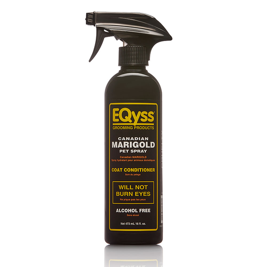 Premier Spray Marigold Scent is a moisturizing spray that does not coat your horse’s skin or hair with oils or greasy silicones. Developed specifically to attract and bind moisture captured from the air to your horse’s skin and coat Naturally. Premier Spr