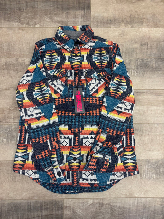 Rock & Roll Aztec multicolor vest - X-Small *SALE*