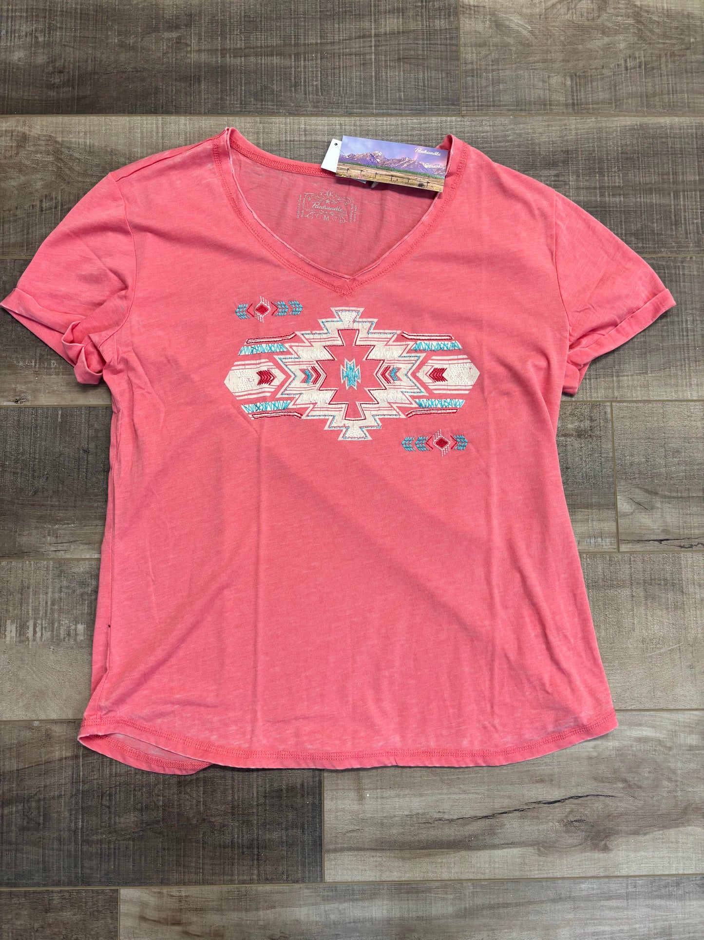 Panhandle coral knit shirt *SALE*