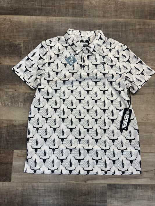 Rock & Roll Longhorn polo - Large *SALE*