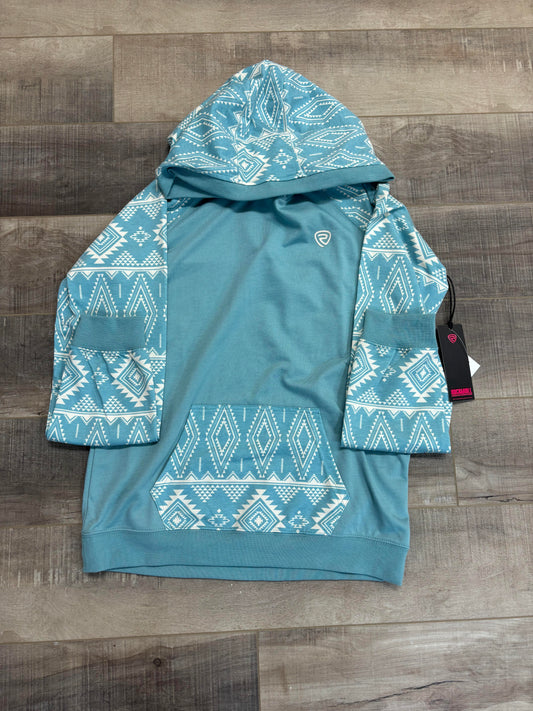 Rock & Roll blue hoodie - X-Large *SALE*