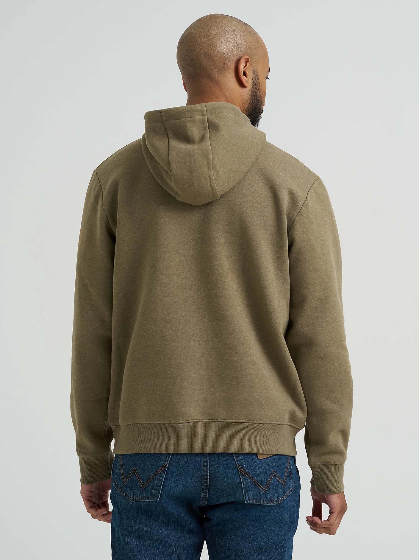 Wrangler Men's Rope Logo Hoodie - Burnt Olive