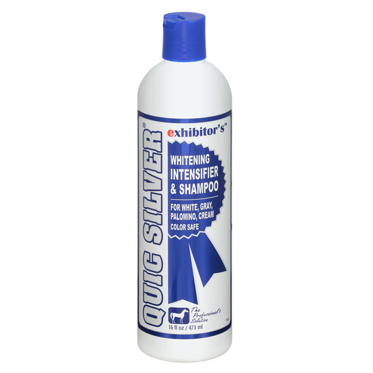 Exhibitor's Quic Silver whitening intensifier & shampoo