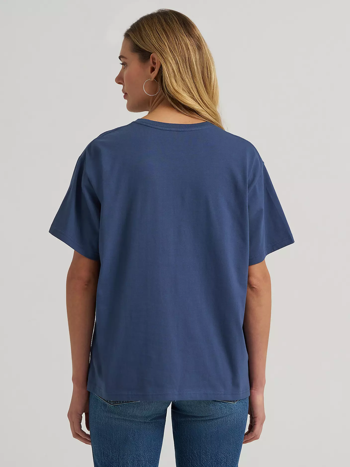 Wrangler Rodeo Sweetheart Girlfriend Graphic Tee - Dark Blue