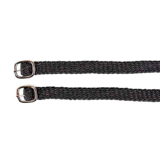 Shires plaited nylon spur straps