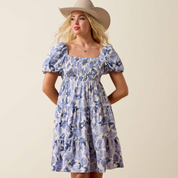 Ariat Sweetie dress - Roses and Blue *SALE*