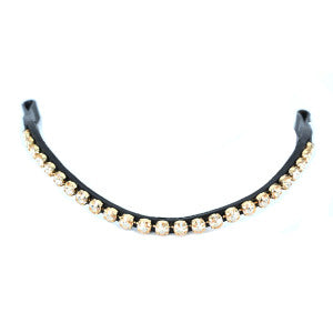 Waldhausen X-line Boost gold browband - Full